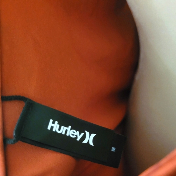 Hurley Coastal Cami Rust Tie Dye Dress NEW Size Medium | Beach Cover Up Dress - Picture 15 of 16